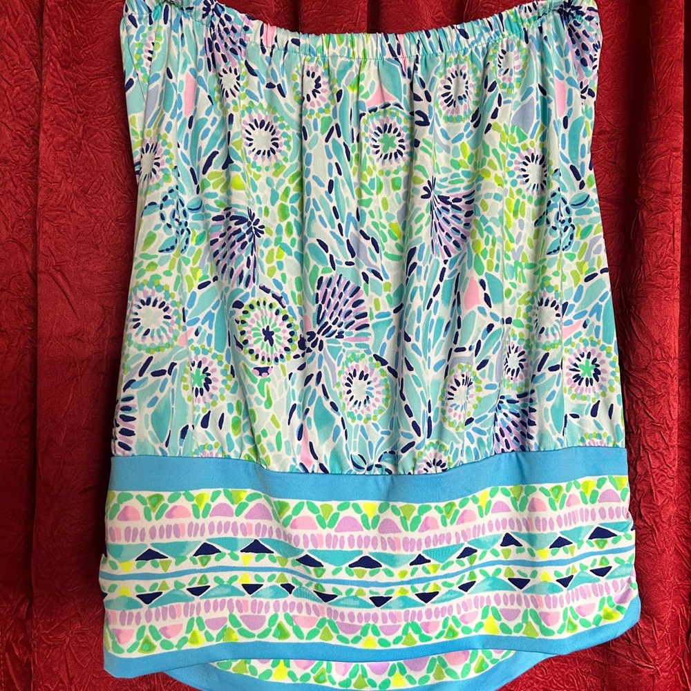 Lilly Pulitzer Strapless Summer Top - Picture 3 of 3